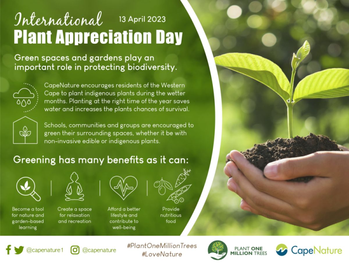 International Plant Appreciation Day Capenature